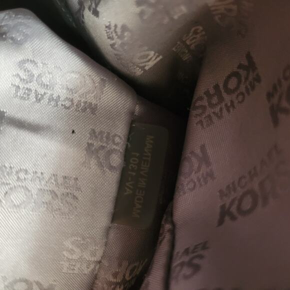 michael kors hamilton satchel gray - Picture 13 of 15